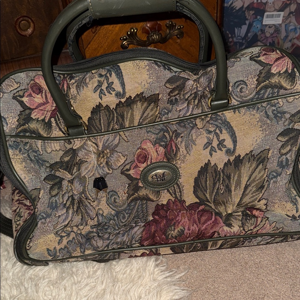 Diane Von Furstenberg Floral‎ Tapestry Travel Bag